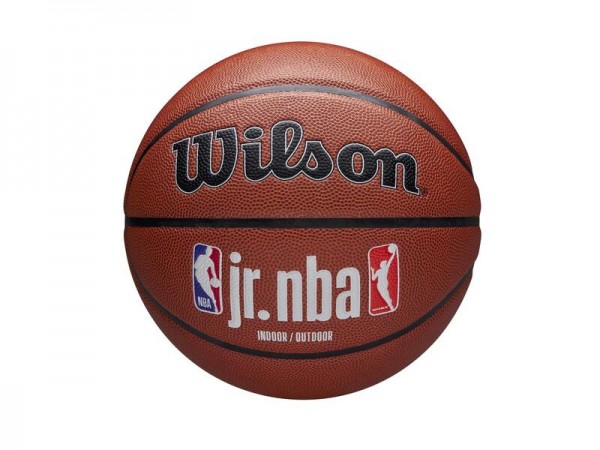 Wilson Basketball JR NBA FAM LOGO AUTH IN OUT BSKT