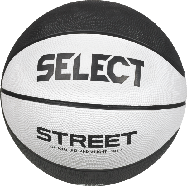 Select Street Basketball v23 schwarz/weiß Größe 7