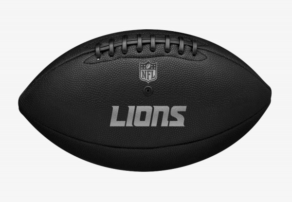 Wilson Football NFL TEAM METALLIC PREMIERE Official Size schwarz