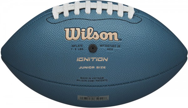 Wilson Football NFL Ignition Jr Blau