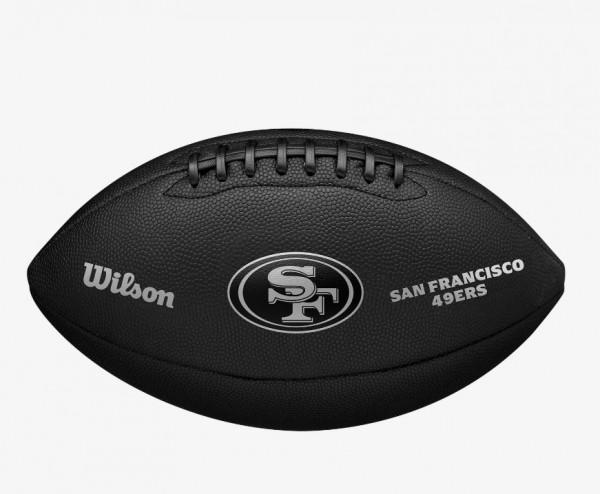 Wilson Football NFL TEAM METALLIC PREMIERE Official Size schwarz