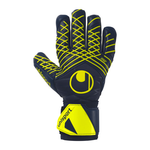 Uhlsport Torwart-Handschuh Prediction Supersoft HN marine/weiß/fluo gelb