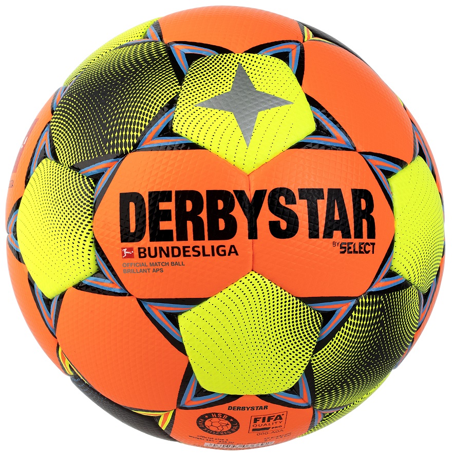 Derbystar Fußball Bundesliga | und Bundesliga | Profibälle Spiel- Spielball Winter- Fußball Offizieller | APS Brillant Bälle 2020/21