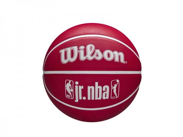 Wilson Basketball Jr. NBA DRV FAM LOGO Outdoor Größe 5 rot