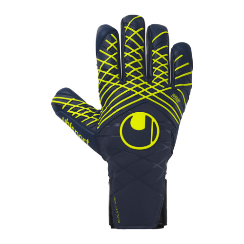 Uhlsport Torwart-Handschuhe Prediction Absolutgrip HN marine\weiß\fluo gelb