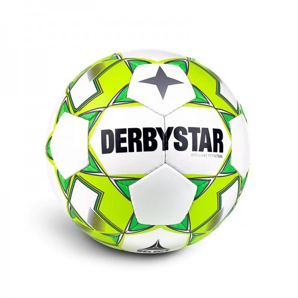 Derbystar Fußball Futsal Brillant Bälle Futsal | | v23 | Spielbälle TT weiss/gelb/grün