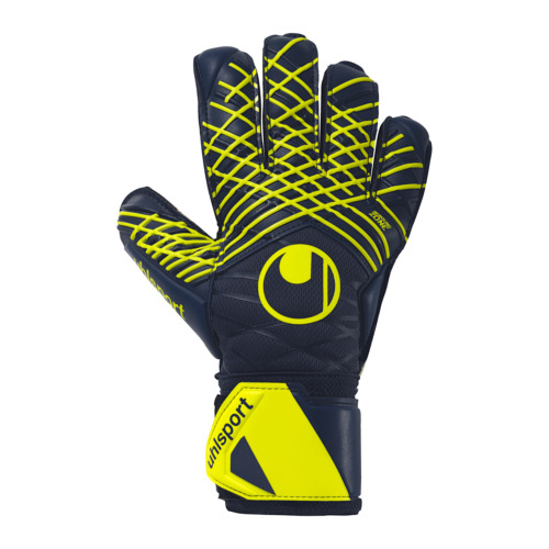 Uhlsport Torwarthandschuh Prediction Supersoft marine/weiß/fluo gelb