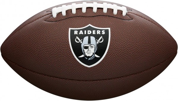 Wilson Football NFL Team Logo Las Vegas Raiders WTF1748LV