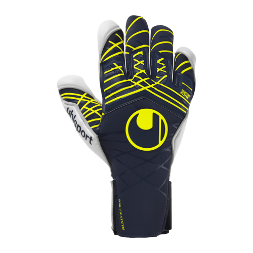 Uhlsport Torwarthandschuh Prediction Absolutgrip SC marine\weiß\fluo gelb