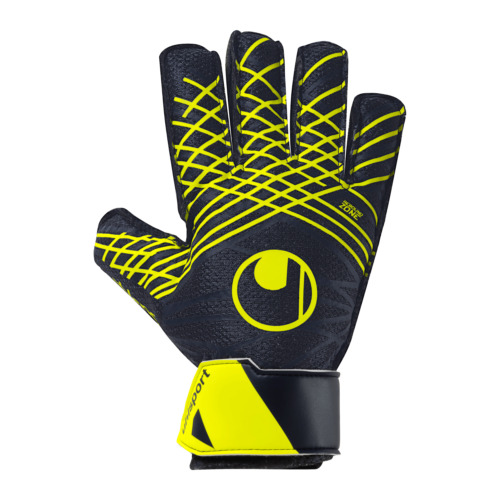 Uhlsport Torwart-Handschuh Prediction Starter Soft marine/weiß/fluo gelb