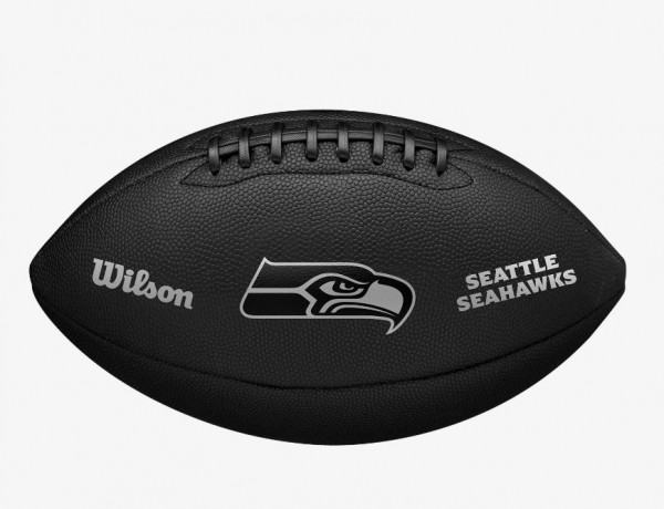 Wilson Football NFL TEAM METALLIC PREMIERE Official Size schwarz